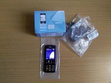 Nokia 6300 Czarna/ Komplet/ Bez SIMlocka - NOWA-1