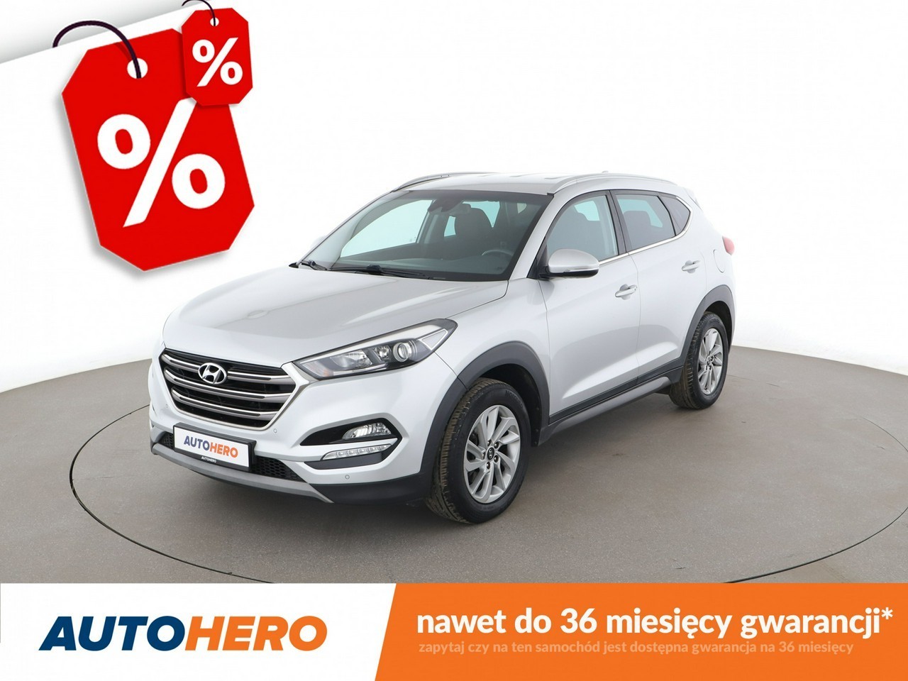 Hyundai Tucson III navi kamera grzane fotele Bluetooth hak LED