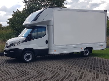 KONTENER NISKOPODŁOGOWY 4,31x2,24x2,43 SKLEP FOODTRUCK KAMPER-1