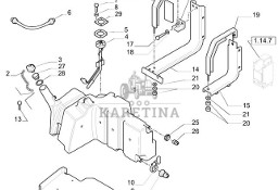 New Holland T6010 T6070 Płyta 82037151