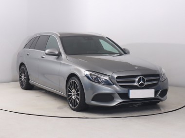 Mercedes-Benz Klasa C W205 , Automat, Skóra, Navi, Klimatronic, Tempomat, Parktronic,-1
