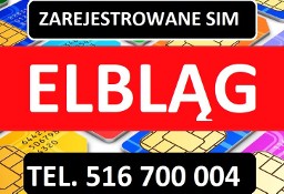 Elbląg polskie startery relefoniczne zarejestrowane karty SIM działające prepaid