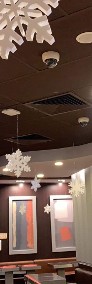 Śnieżynki styropianowe 24 cm Komplet 8 sztuk Boże narodzenie dekoracje -3