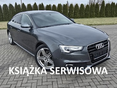 Audi A5 II 1,8Turbo benz. Serwis.S-Line x2. Kamera Cof.Navi.Xenony.Ledy.Alcanta-1