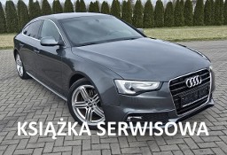 Audi A5 II 1,8Turbo benz. Serwis.S-Line x2. Kamera Cof.Navi.Xenony.Ledy.Alcanta