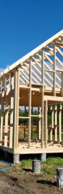 Konstrukcja szkieletowa drewniana 35m , dom , domu drewnianego-3
