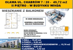 Nowe mieszkanie Oława, ul. Chabrów 7/20