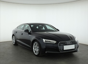 Audi A5 III , Salon Polska, Automat, Skóra, Klimatronic, Tempomat,