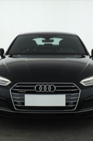 Audi A5 III , Salon Polska, Automat, Skóra, Klimatronic, Tempomat,-2