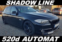 BMW SERIA 5 VI (F07/F10/F11) 520d Automat SHADOW LINE FILM Zadbany Serwis Alu19