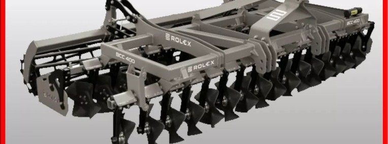 Brona talerzowa hydrauliczna sztywna BCC cross Cutter Rol-Ex-1