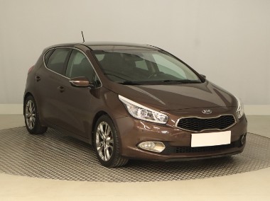 Kia Cee'd I , Salon Polska, Skóra, Navi, Xenon, Klimatronic, Tempomat,-1