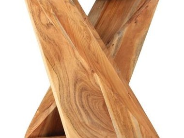 vidaXL Stolik pomocniczy, 35x35x55 cm, lite drewno akacjowe-1