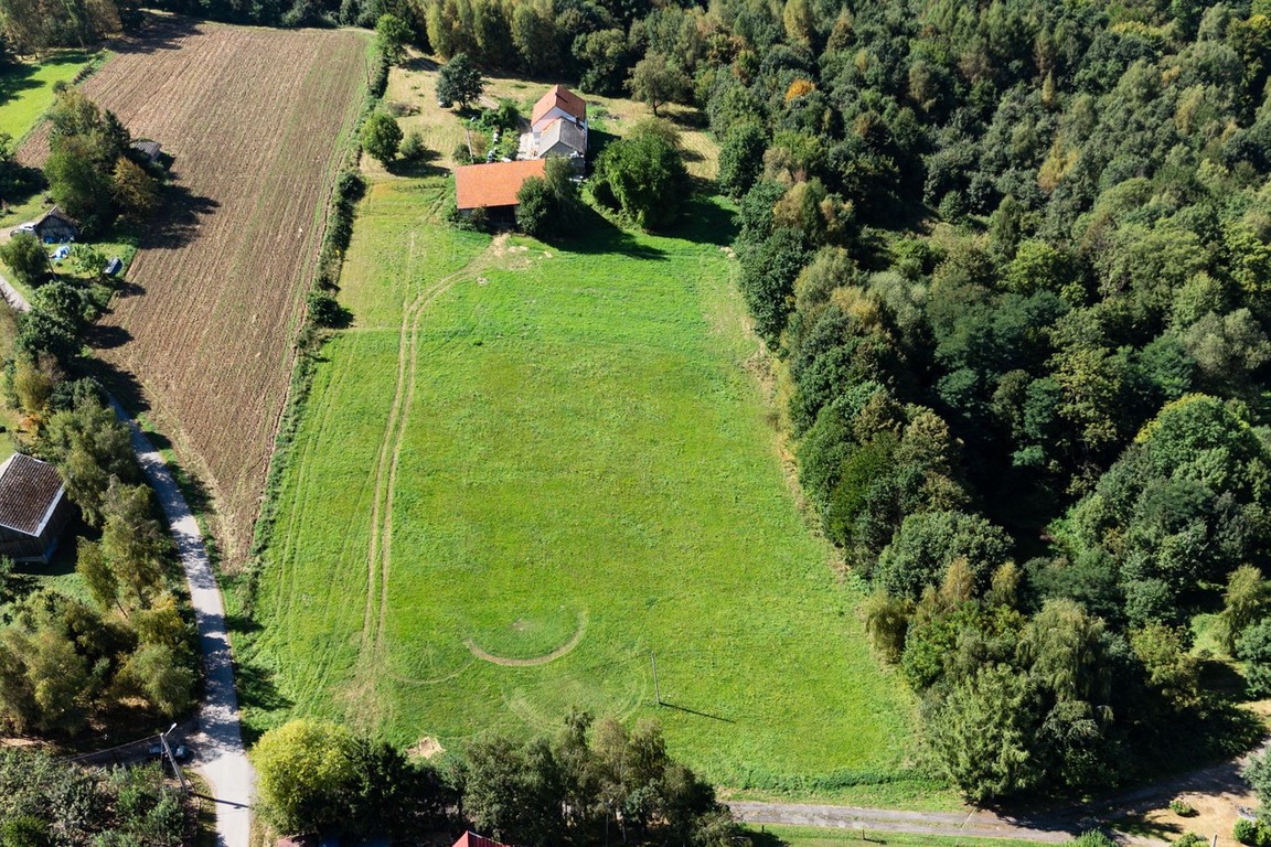 Działka budowlana 70ar media, droga asfaltowa - Widok 5