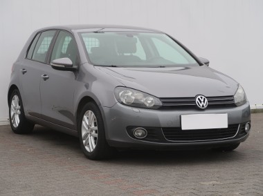 Volkswagen Golf VI , Salon Polska, Klimatronic, Tempomat, Parktronic,-1