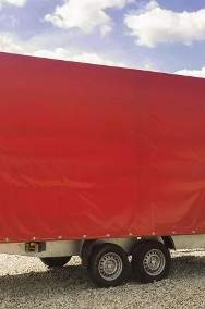 15.432 Nowim OKAZJA Przyczepa ciężarowa towarowa uniwersalna 10 europaletowa hamowana przestrzenna DMC 3500 kg 5,2 m x 2,1 m wersja ...-2