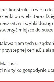 SUSZARKA sufitowa - profesjonalny montaż suszarek do ubrań-fachowiec.-2