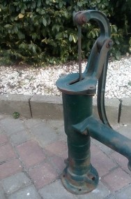 Stary Hydrant Żeliwny z wajchą Pompa. Dekoracja Ogrodu Fvat-2