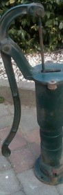 Stary Hydrant Żeliwny z wajchą Pompa. Dekoracja Ogrodu Fvat-3