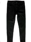 Spodnie - damskie - jeans czarne - 34 / 36 - biodra 86-96 cm