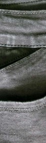 Spodnie - damskie - jeans czarne - 34 / 36 - biodra 86-96 cm-3