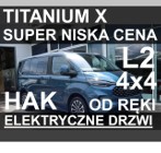 Ford T Tourneo Custom Titanium X Super Niska Cena Od ręki ! Kamera 360 Elekr.