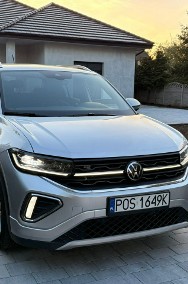 Volkswagen T-Cross 1,5 TSI 150 KM R-Line Automat Grzane fotele Kamera Zarejestrowany-2