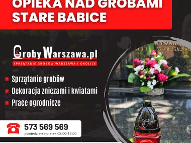 Sprzątanie grobów Stare Babice, opieka nad grobami-1