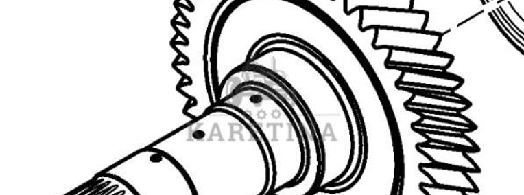 John Deere 8130 8230 8330 8430 8530 Bieg Koło Zębate Skrzyni Biegów IVT CZĘŚĆI R235012-1