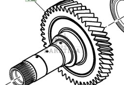 John Deere 8130 8230 8330 8430 8530 Bieg Koło Zębate Skrzyni Biegów IVT CZĘŚĆI R235012