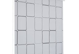 vidaXL Roleta prysznicowa 120 x 240 cm, wzór w kwadraty