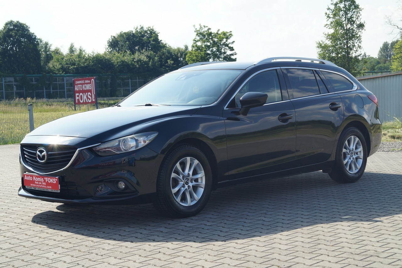 Mazda 6 III 6 lat jeden wł.z Niemiec 2,2 176 KM Automat Navi Kamera bose ZADBAN