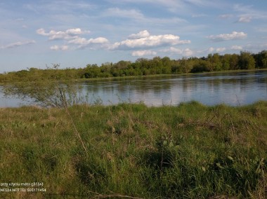 Działka łąka 1,2 ha linia brzegowa rzeka Narew Dębe Serock-1