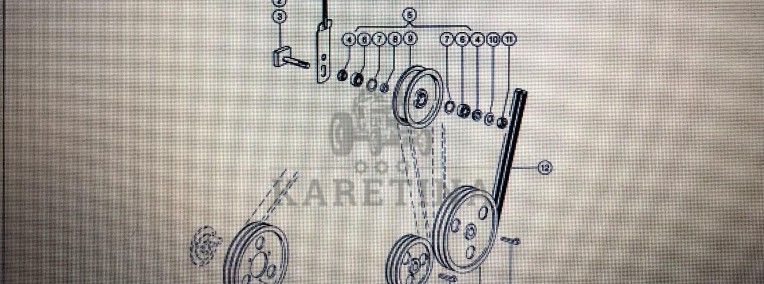 Koło pasowe Class Mega 370-340 Nr katalogowy 000 629 805 0-1