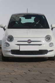 Fiat 500 , Salon Polska, Serwis ASO, VAT 23%, Skóra, Klima, Tempomat,-2