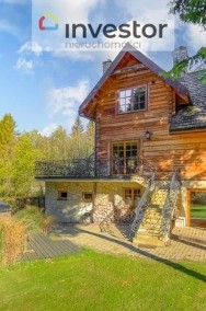 Drewniany dom z bali "Dom z Misiem" Krynica Zdrój-2