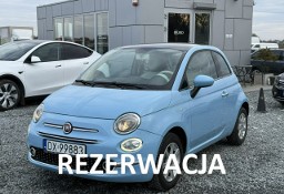 Fiat 500 1.2 69KM 2016r Lounge, panorama, zadbany