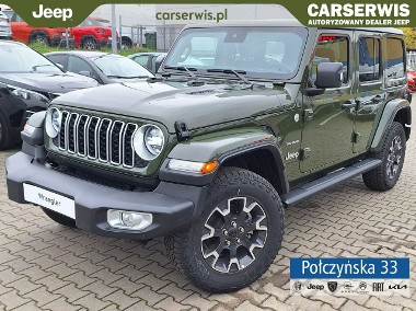 Jeep Wrangler III [JK] SAHARA 2.0 Turbo 272 KM ATX 4WD |Sarge Green zielony |MY24-1