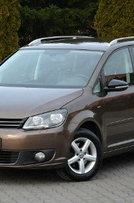 Volkswagen Touran II 7-foteli Match pół-Skóry Klimatronic Parktronic Aso Vw Piękny-2