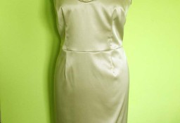Sukienka - na wesele - satyna - 46 3xl- biust 112 cm