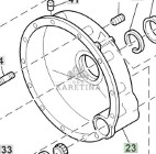 John Deere W540 Obudowa Zwolnicy Przedniej H225886