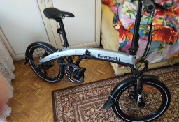 OKAZJA Sprzedam rower elektryczny składak renomowanej firmy Kawasaki i2x baterie