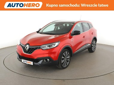 Renault Kadjar I półskóra full LED navi klima auto grzane fotele kamera i czujniki pa-1