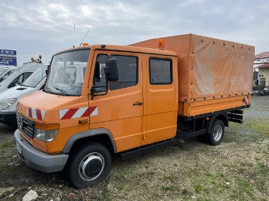 Mercedes-Benz Vario 614 Brygadówka skrzynia plandeka 6-oso doka dokka 2004-1