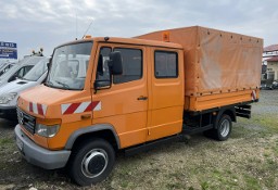 Mercedes-Benz Inny Mercedes-Benz Vario 614 Brygadówka skrzynia plandeka 6-oso doka dokka 2004