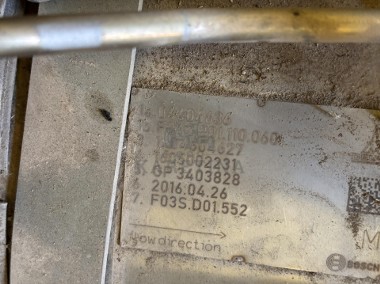 Fendt 824 826 828 - filtr cząstek stałych DPF 04604636 F842201110060-2