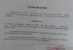 Działka leśna Rzeszów Przybyszówka