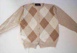Wełniany Sweter Zapinany Vintage 36