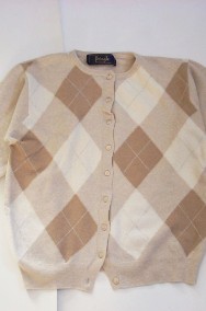 Wełniany Sweter Zapinany Vintage 36-2