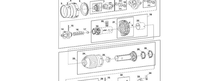 John Deere 960 - Osłona Powershaft DC209138 (Układ napędowy)-1